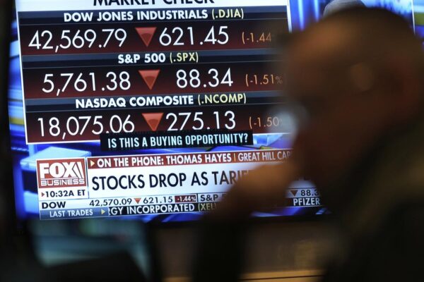Wall Street’s losing streak deepens as Trump’s tariffs kick in